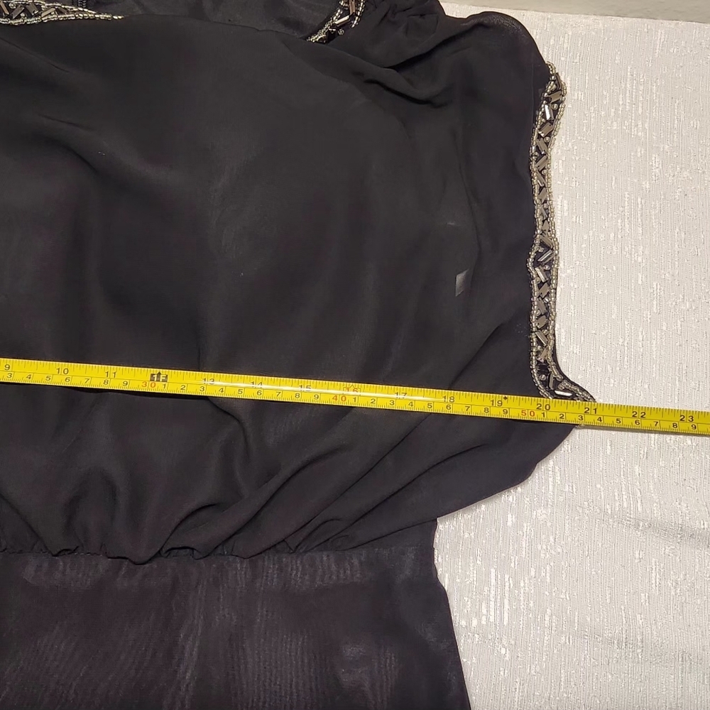 JJS HOUSE 10 COCTEL ELEGANT BLACK DREES. - Picture 8 of 13